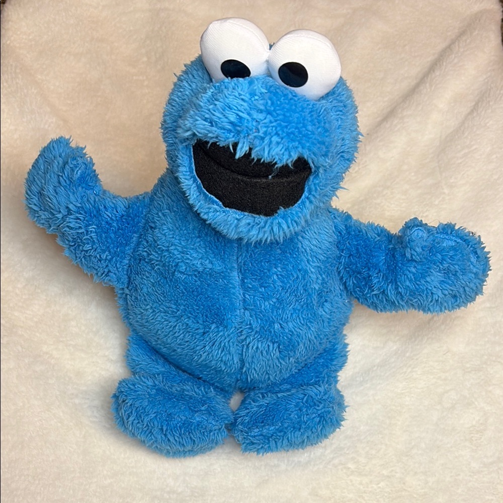 Kohl's Blue and White Plush Stuffed Animal